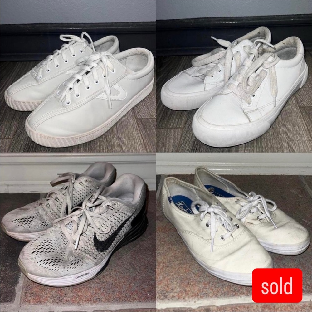 white sneakers bundle
